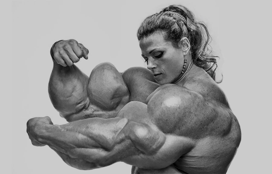Muscle women biceps