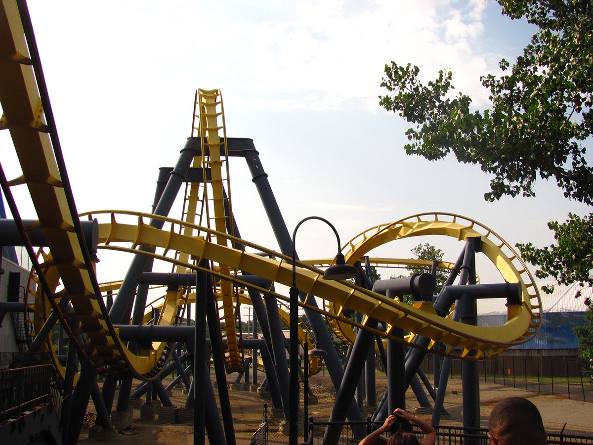 How Batman: The Ride Changed Roller Coasters Forever