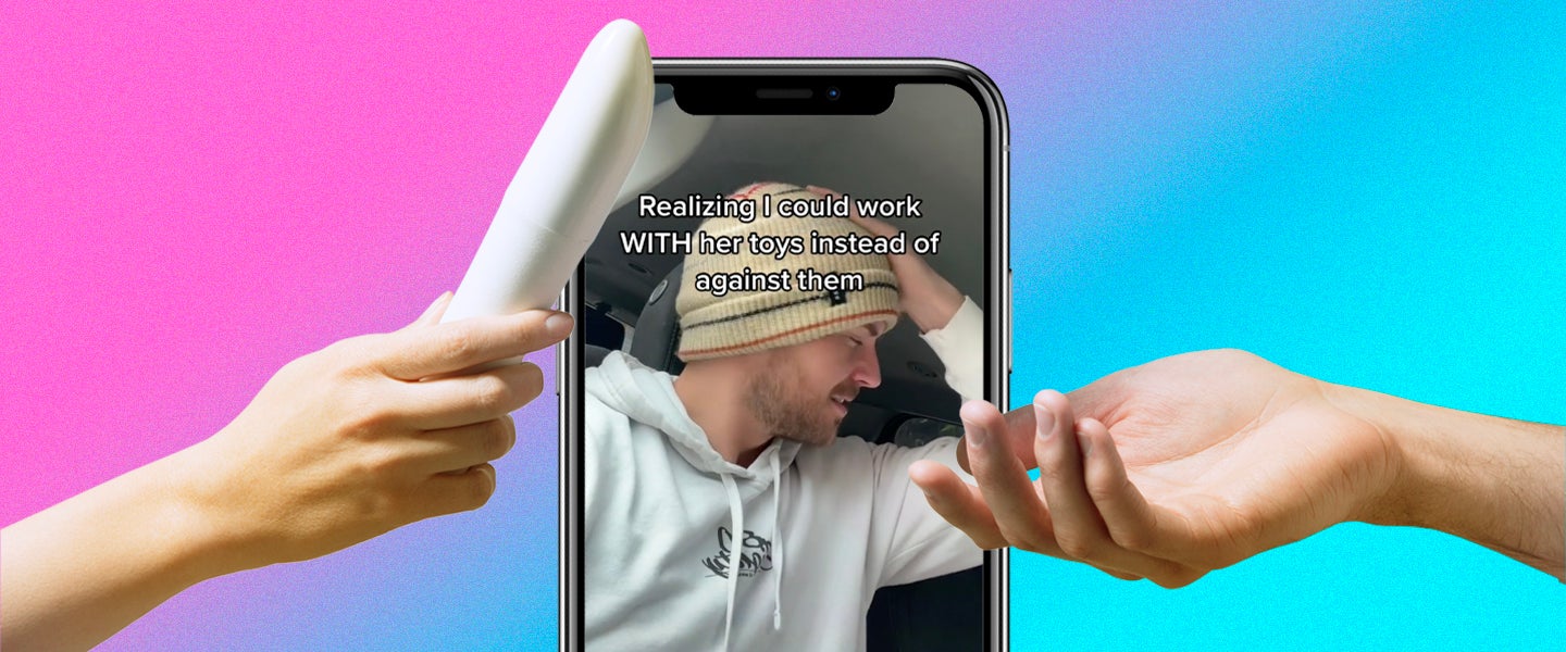 There's No Need For Male TikTokers to Be This Horny About Using Sex Toys in Bed There's No Need For Male TikTokers to Be This Horny About Using Sex Toys in Bed