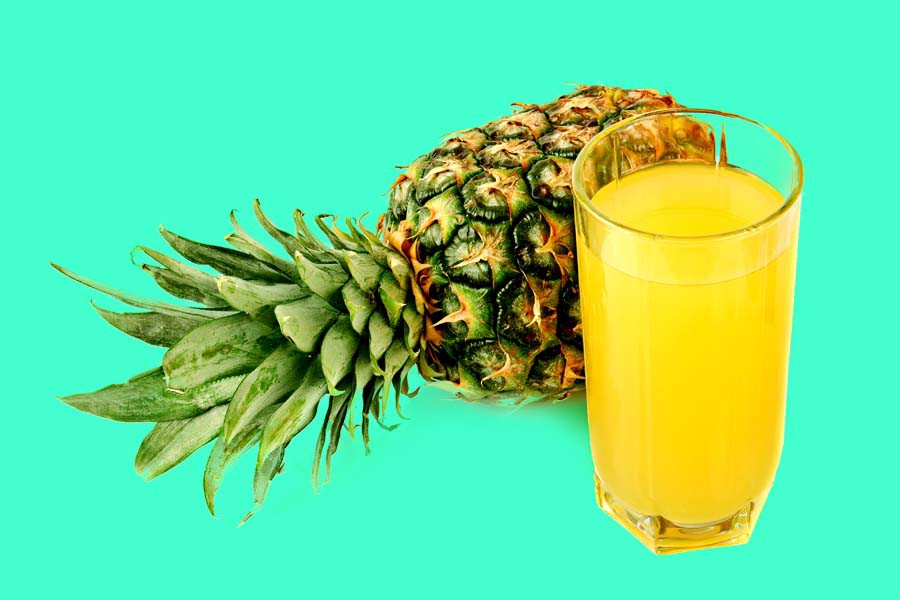 suck pineapple juice Self