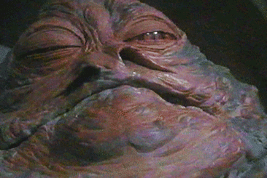 Jabba The Hut (Larry Ward), 'Star Wars' .