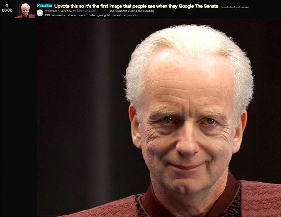 The Reddit Group Dedicated to Making Memes About the 'Star Wars' Prequels