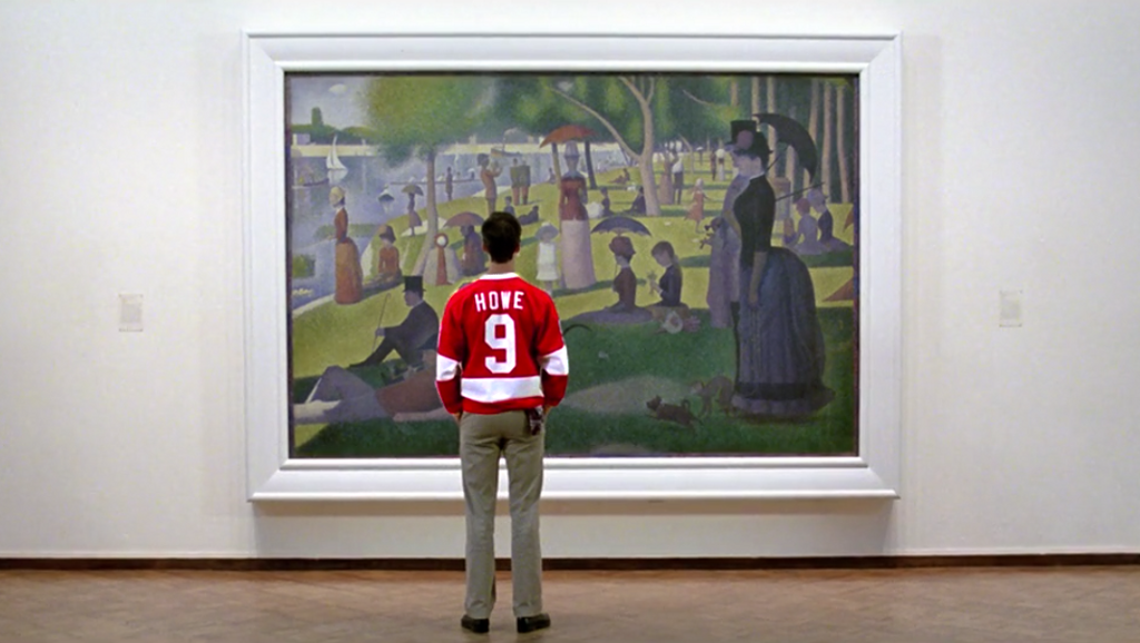 TIL - Gordie Howe personally provided the movie Ferris Bueller's