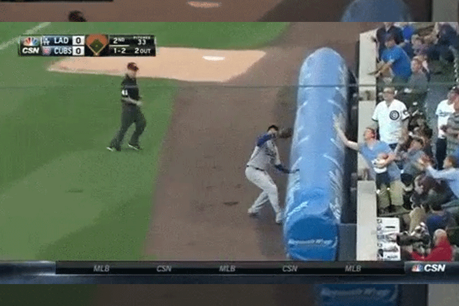 All the Dudes Who Have Caught Foul Balls While Holding Their Baby