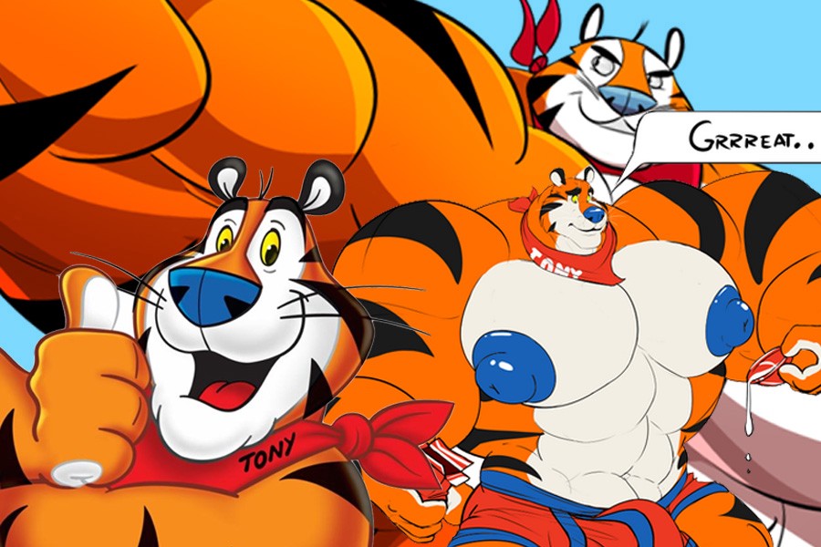 How Tony the Tiger Became the Most Sexually Objectified Breakfast Mascot