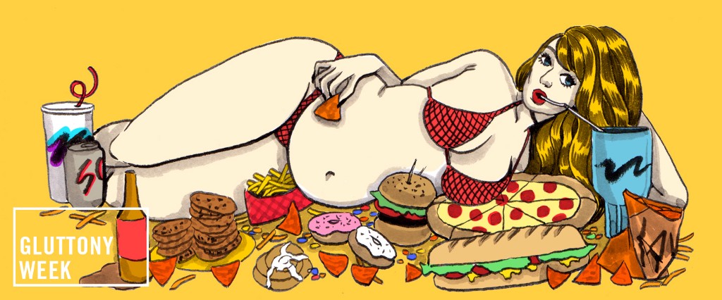 Bbw Food Fetish Porn - The Bikini Model Who Turned Her Post-Pregnancy Weight Gain ...