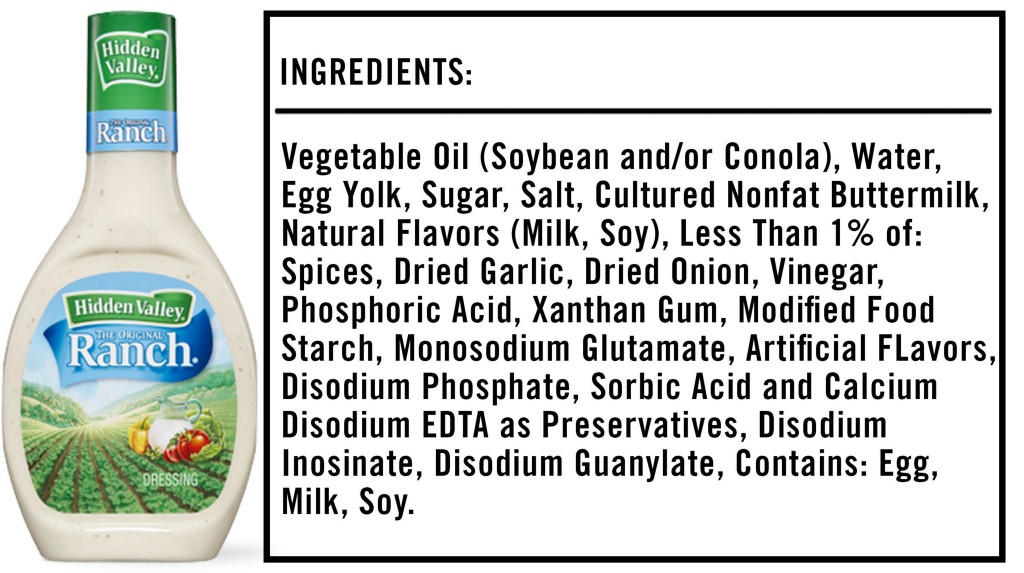 Amanida de cigrons ingredients