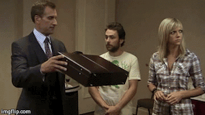 Image result for always sunny mac eating contract gif