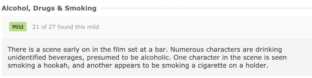Can You Guess the Dude Movie From Its IMDb Parents Guide?