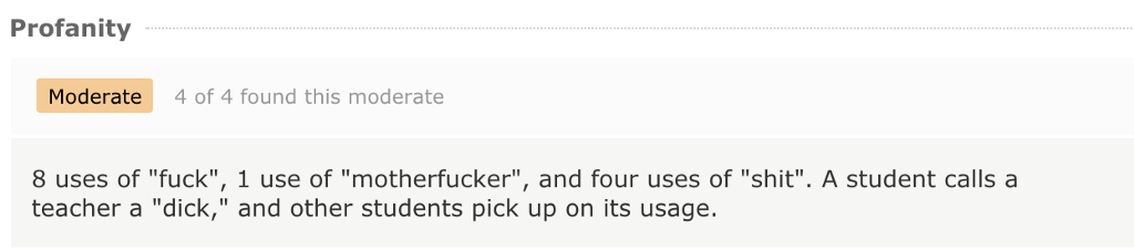 Can You Guess The Dude Movie From Its Imdb Parents Guide