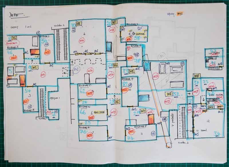 PS4 map Goldeneye 007 Depot by ealyon1516