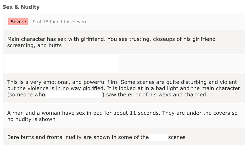 imdb parents guide blowjob behind desk