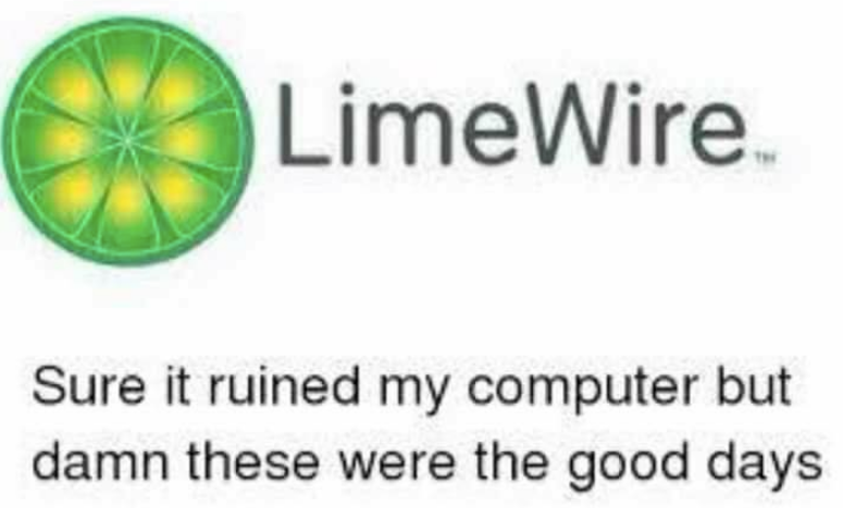 Limewire Meme