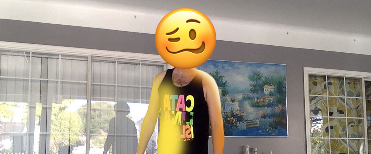 The 'Woozy Face' Emoji Is Every Dude Trying to Pose in a Photo
