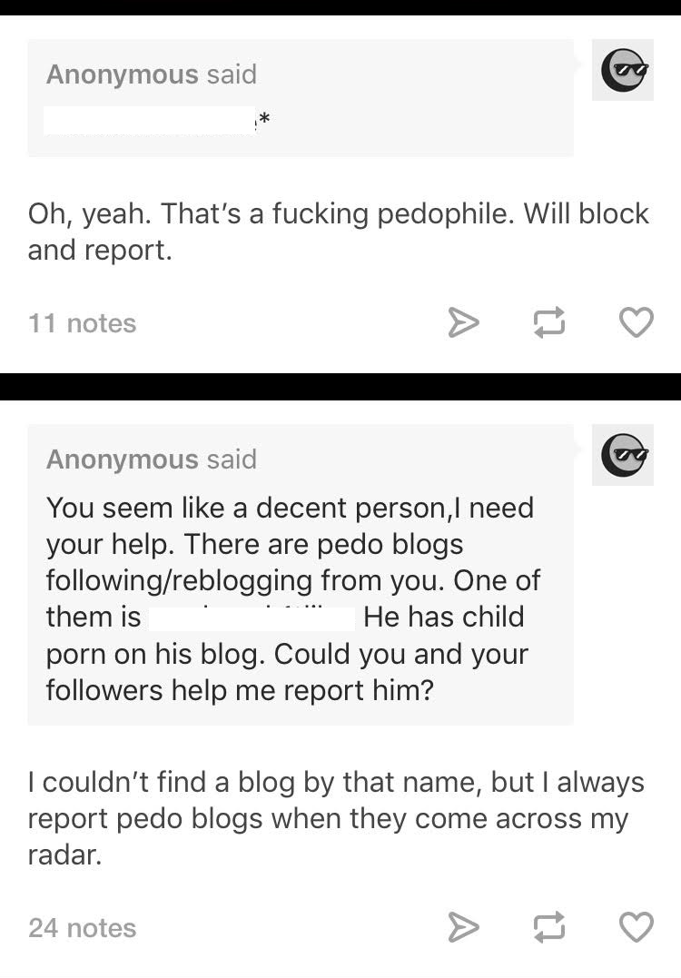 750px x 1077px - Tumblr Users Spent Years Reporting Child Porn. They Say the Site Ignored  Them.
