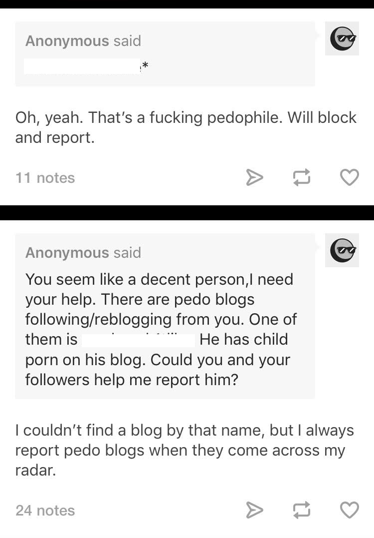 Colorful Porn Tumblr - Tumblr Users Spent Years Reporting Child Porn. They Say the ...