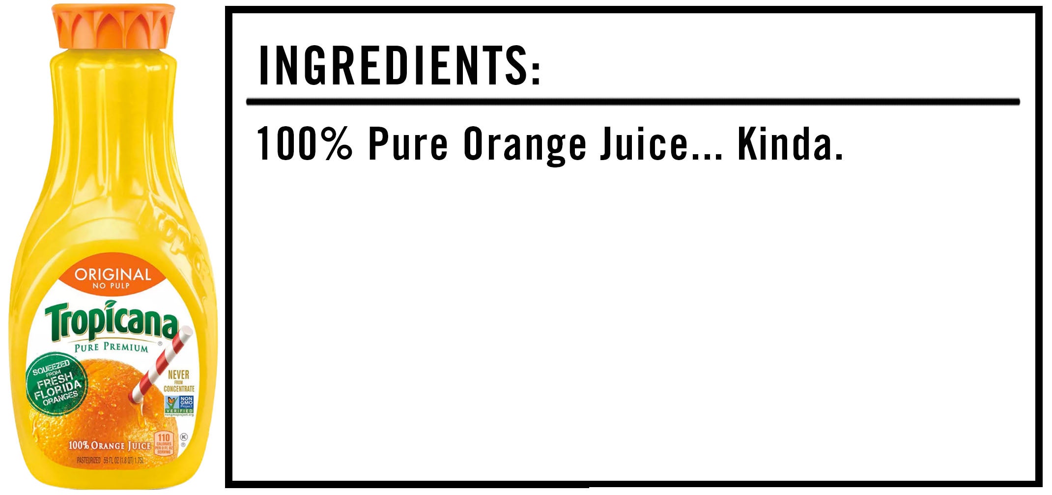 tropicana apple juice nutrition facts