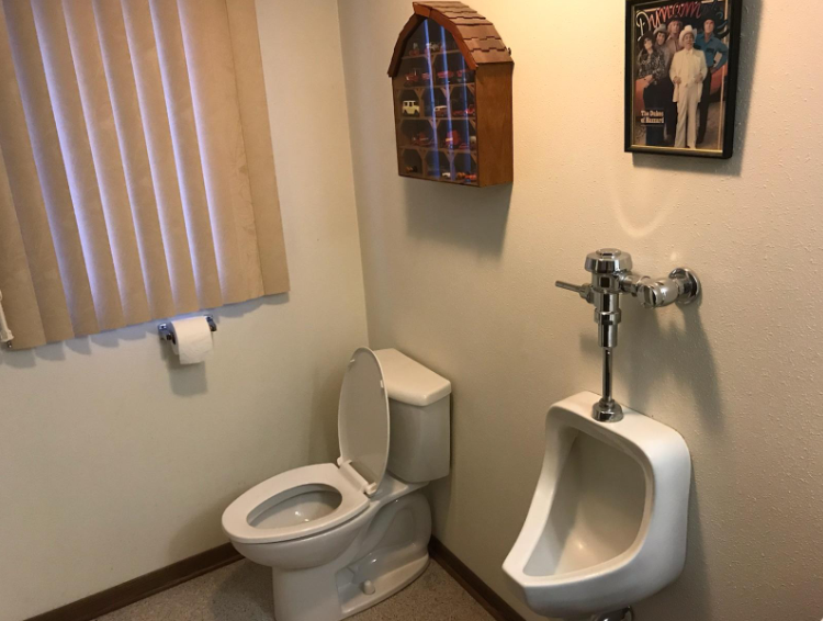 Why don't we use urinals in the home?