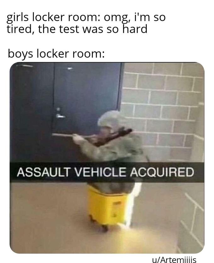 Boys Locker Room Memes Spin Teenage Masculinity Into Utter Chaos