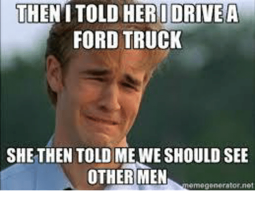 there s a hilarious ongoing meme war between ford and chevy truck owners hilarious ongoing meme war between ford