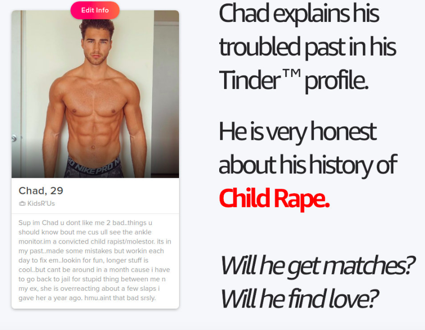 Chad tinder Tinder