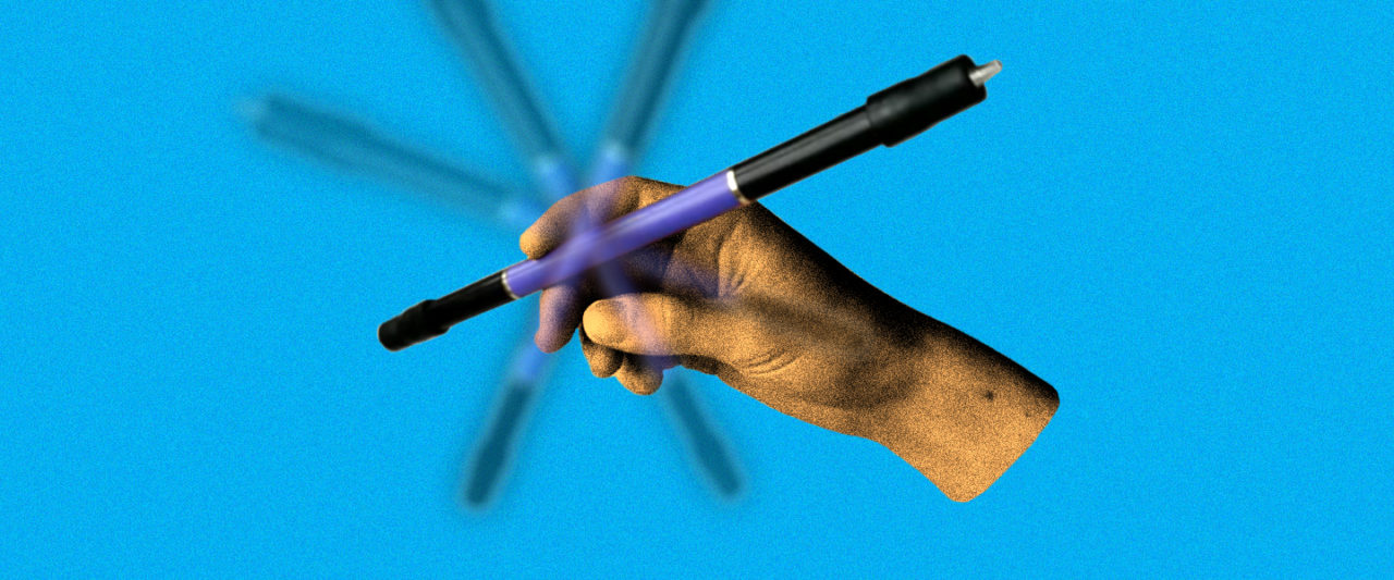 Pen spinning