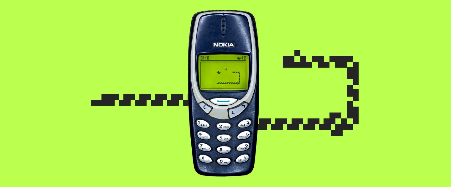 NOKIA 1600 Snake Game 