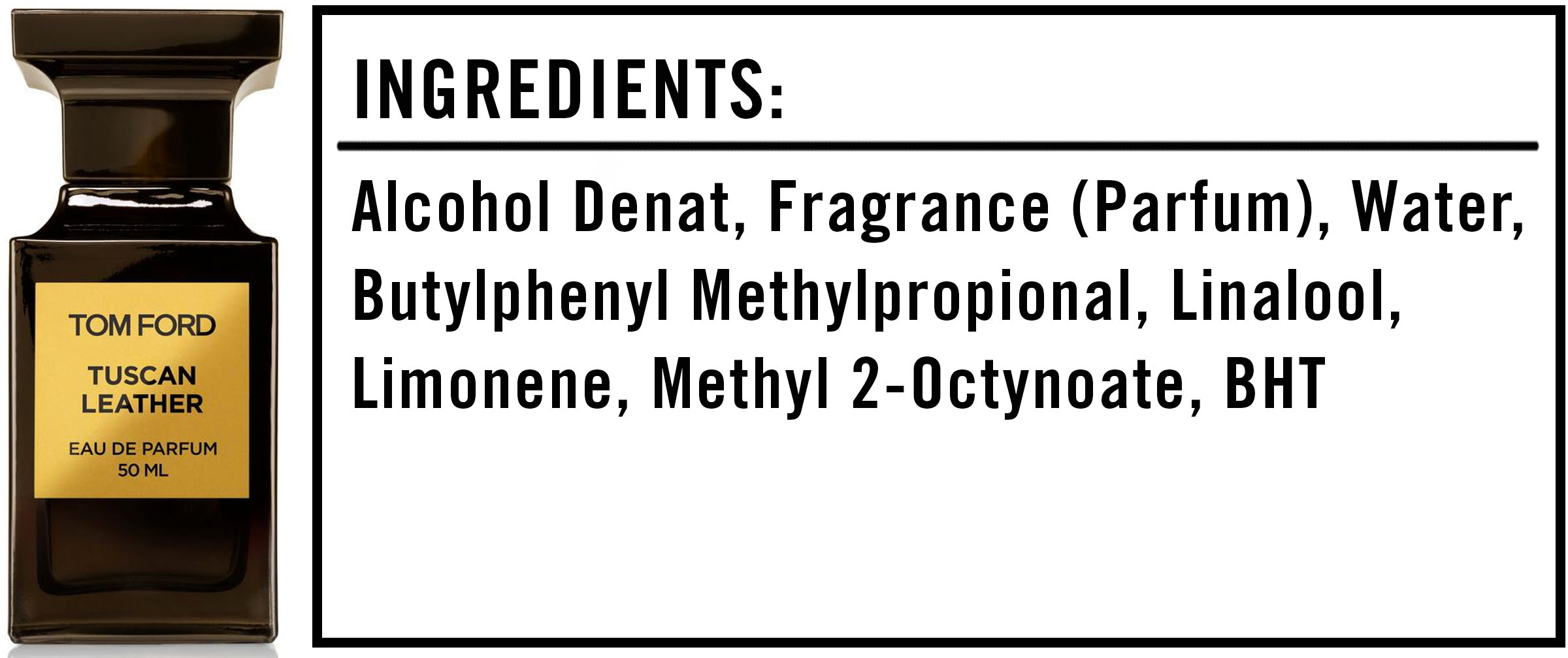 perfume ingredients list