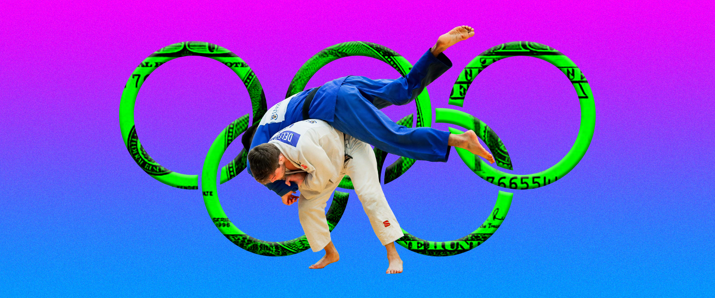 Premium Photo | Active training. professional female judoist in white judo  kimono practicing and training isolated on blue neoned studio background.  grace of motion and action. healthy lifestyle, sport concept