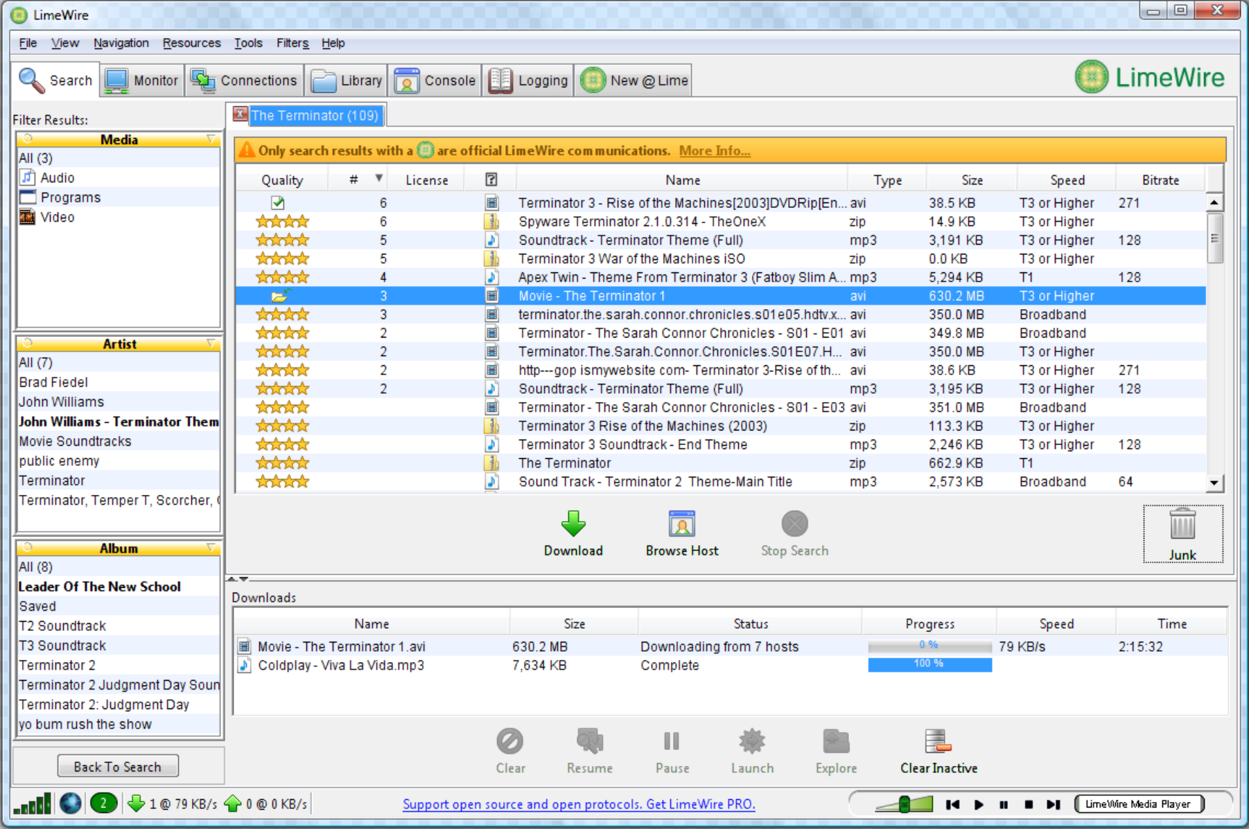 limewire download for android