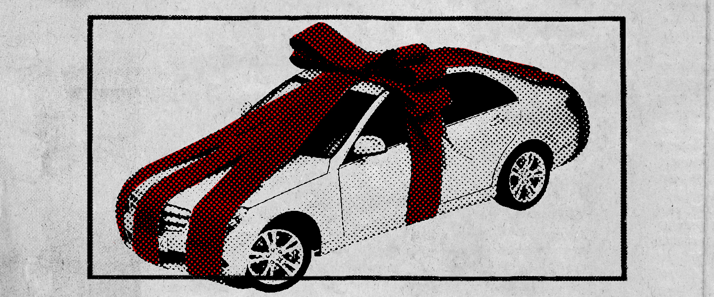 Here's where those giant, red bows on car commercials come from