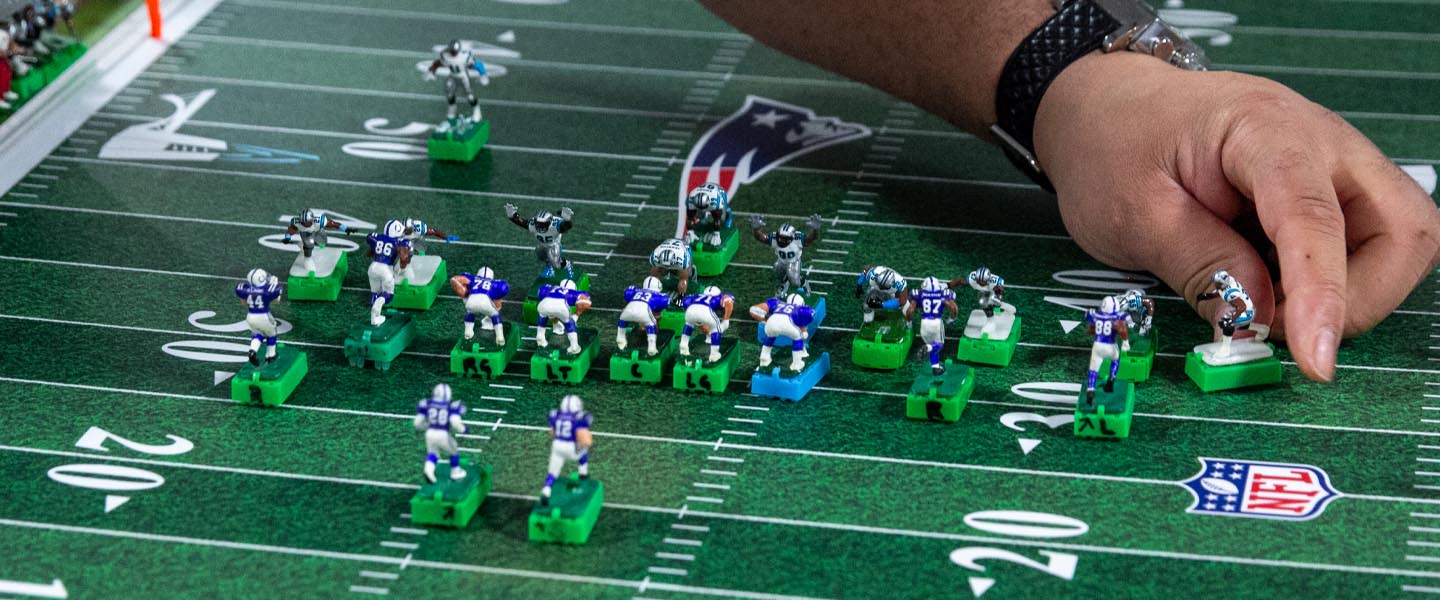 The Halloween Connection of Electric Football and the NFL