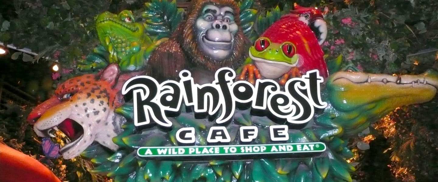 Woodfield Rainforest Cafe closing. Chicago's open, for now.