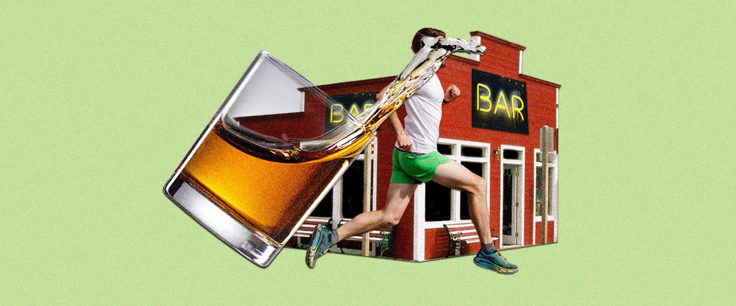 An Ode to Drunkenly Running Home From the Bar