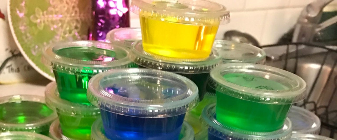 A Somewhat Wobbly History of the JellO Shot