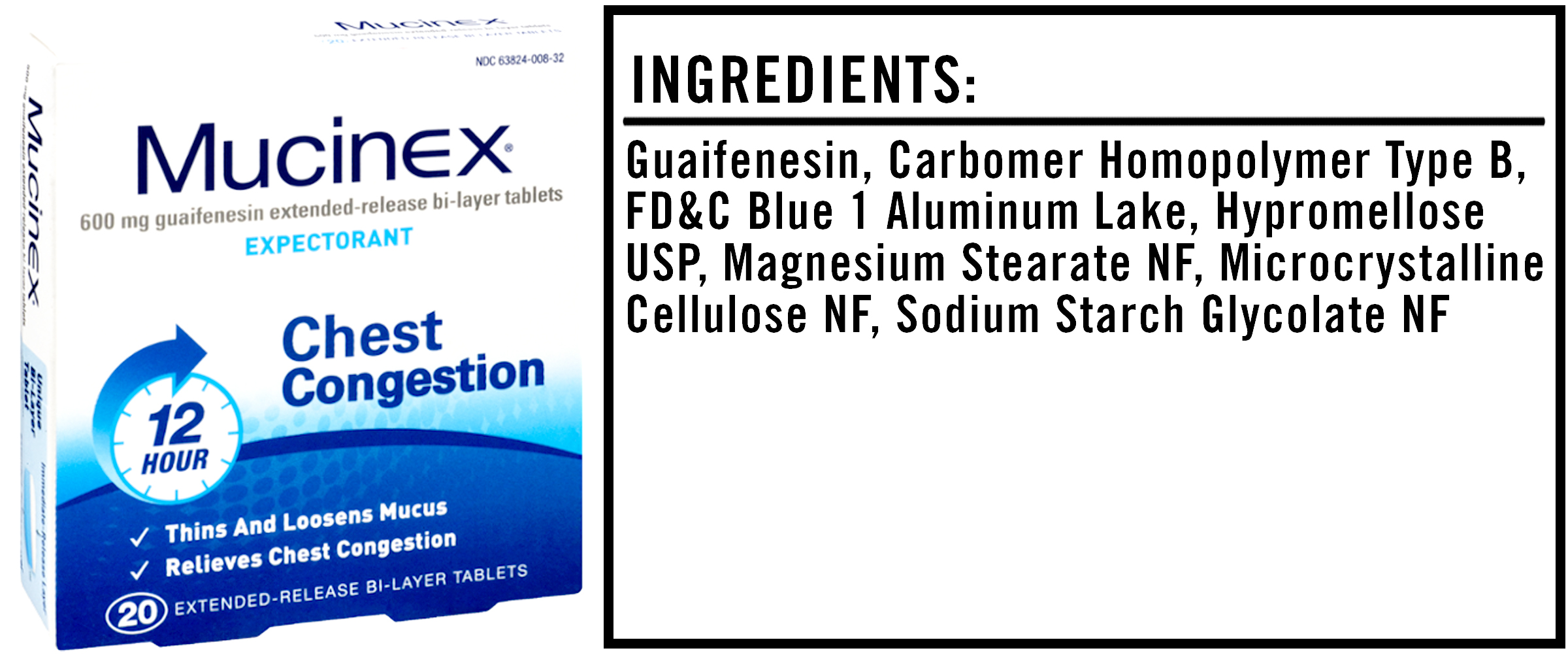 Mucinex Ingredients: A Comprehensive Guide
