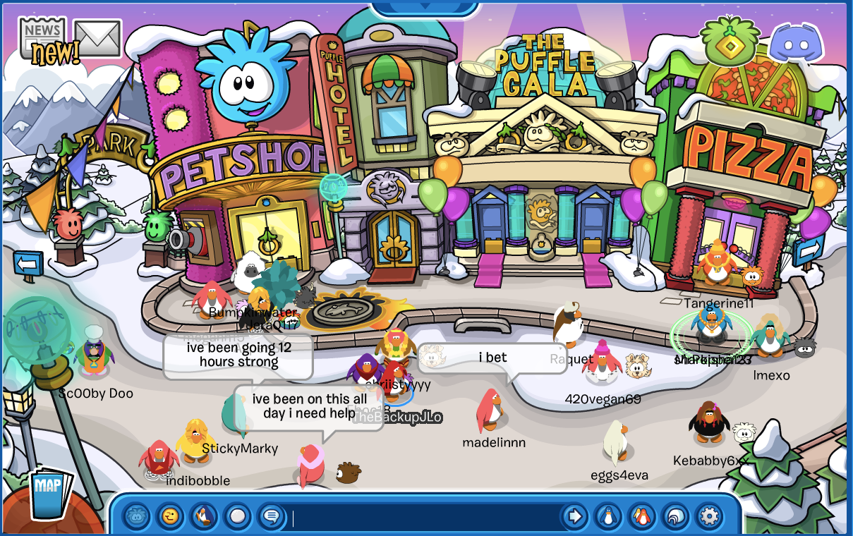 Aprender acerca 46+ imagen play club penguin online