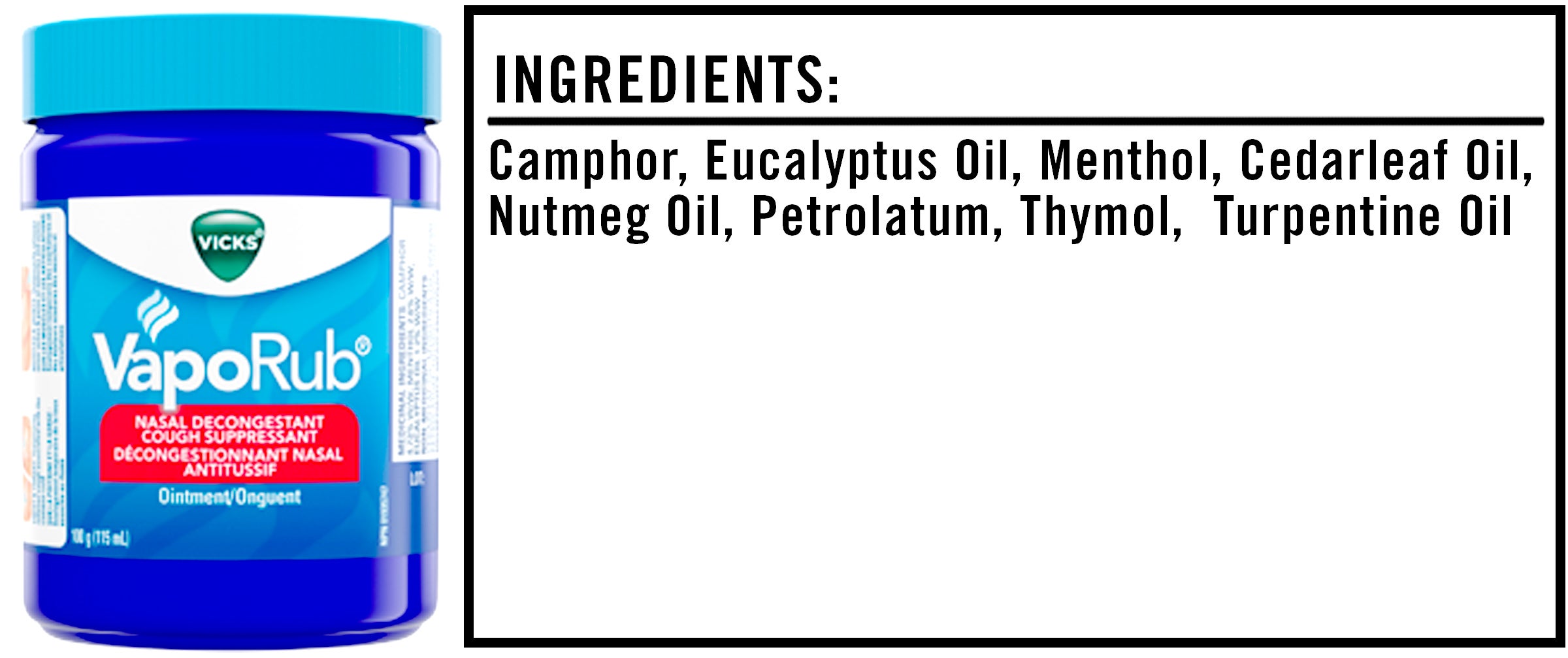 Vicks Vaporub Ingredients Everything In This Tingly Chest Jelly