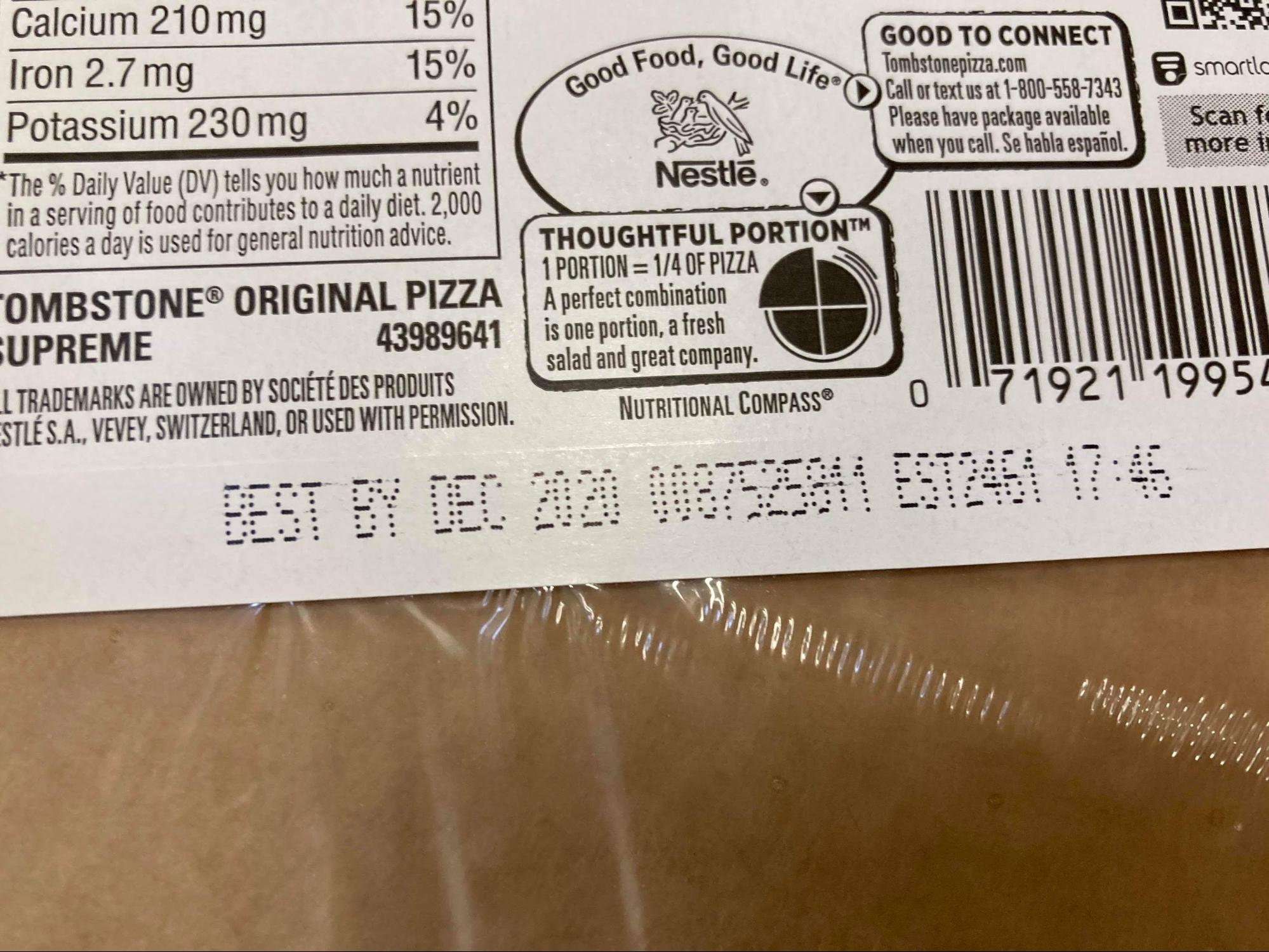 Pizza boxes, expiration dates, and donkeys