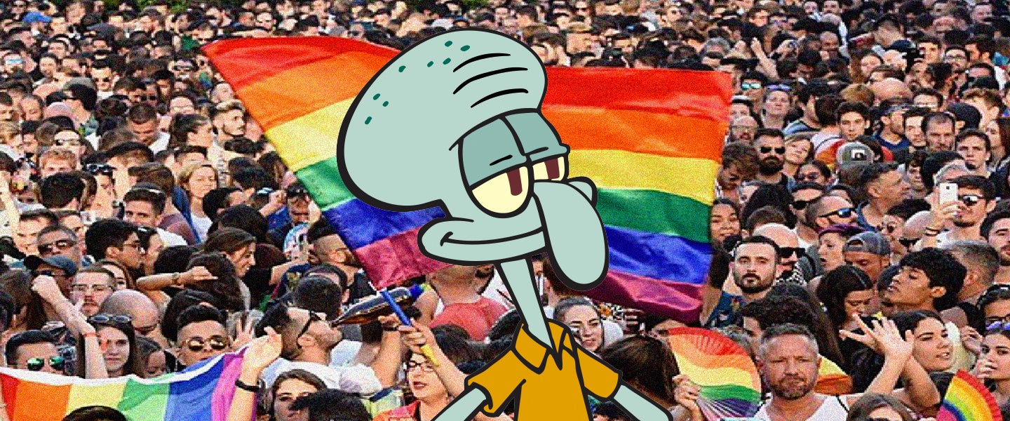 Hot Squidward Gay Or Bi Spongebob Squarepants Queer