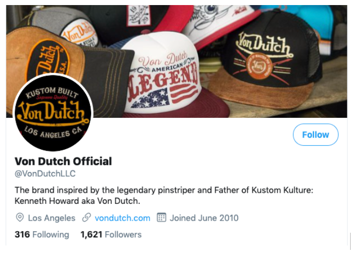 Von Dutch Official