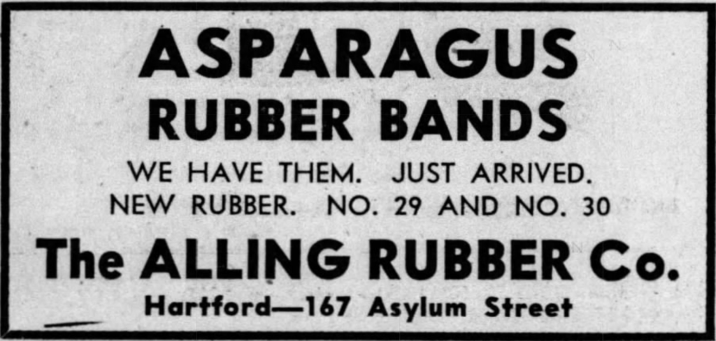 Purple Asparagus Rubber Bands Are Actually High Fashion