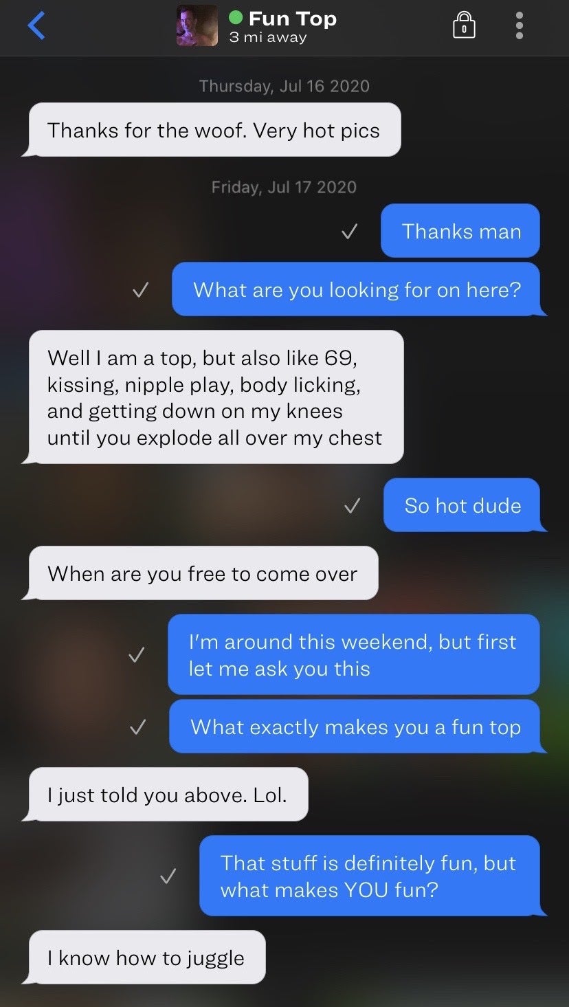 Nsfw meaning in grindr