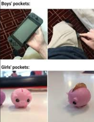 Boys' Pockets Are Seriously Out of Balance