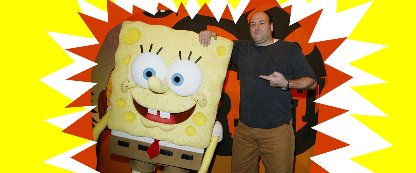 James Gandolfini SpongeBob Pictures: Why the Two Were So Tight