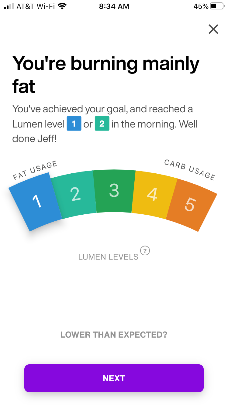 lumen calorie tracker