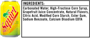 What Are the Squirt Soda Ingredients and Nutrition Facts?