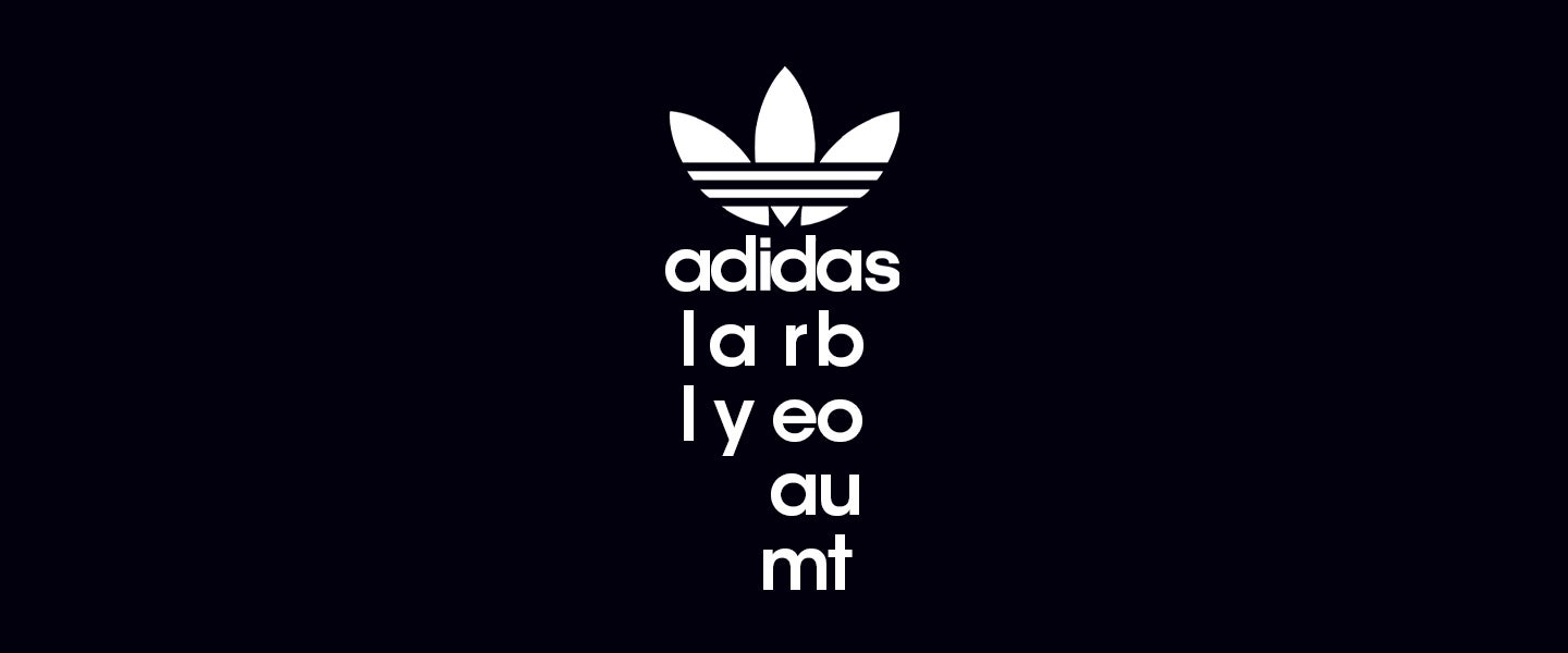 what does adidas stand for funny