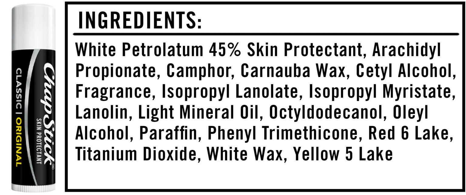 What Are the Ingredients in Chapstick? Let’s Take a Closer Look