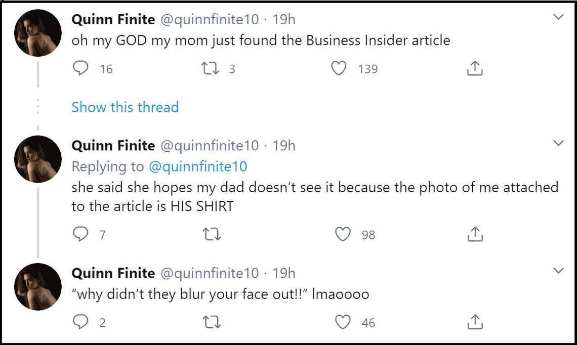 Quinn Finite Porn and Fort Bragg Twitter: The OnlyFans Saga